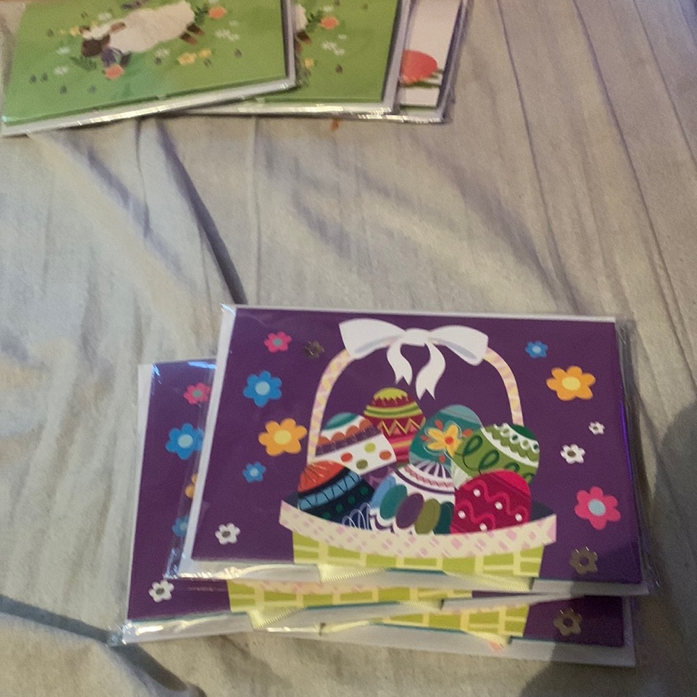 Easter pop up greeting card
